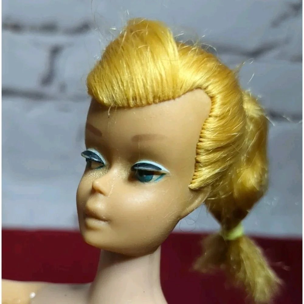Vintage Barbie Ponytail Swirl Lemon Blonde